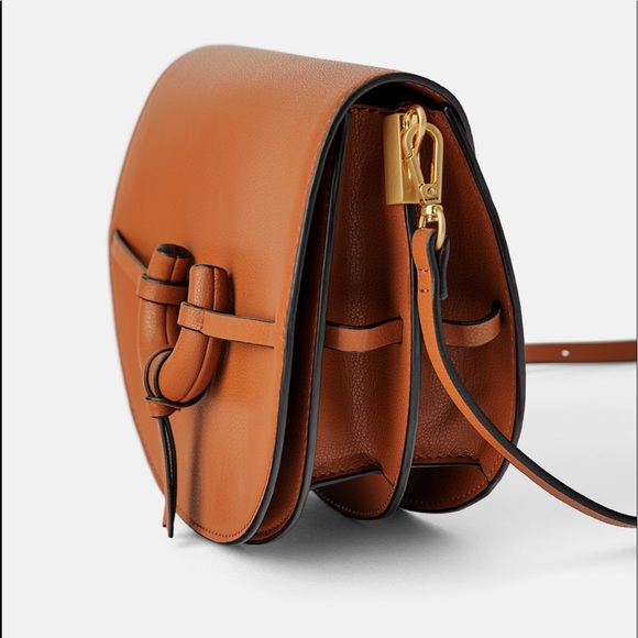 Zara Handbags - Medium leather crossbody bag